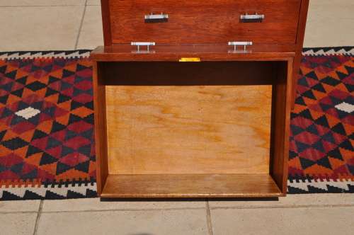 Burmese Teak Chest Of Drawers.   ----   Collections Only!!!