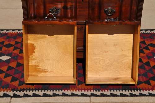 Imbuia Ball & Claw 7 Drawer (2 over 5) Chest Of Drawers.  --  Collections Only!!