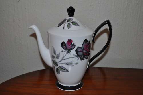 Royal Albert "Masquerade" Coffee Pot.  ---   Collections or Courier Please!!!!