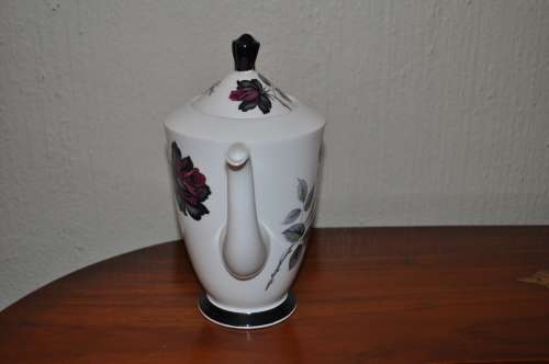 Royal Albert "Masquerade" Coffee Pot.  ---   Collections or Courier Please!!!!
