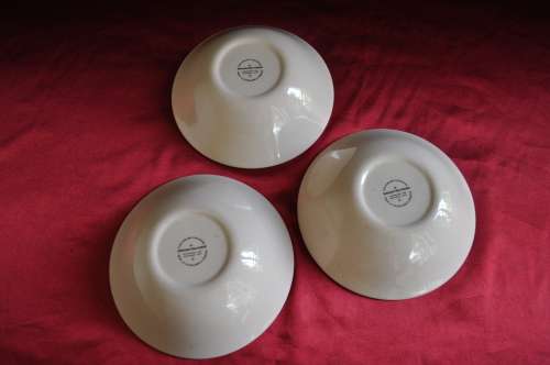 Johnson Bros "Hearts & Flowers"  3 x Cereal Bowls
