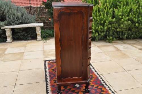 Imbuia Ball & Claw 3 Drawer - 2 Door Chest Of Drawers   ---   Collections Only!!!