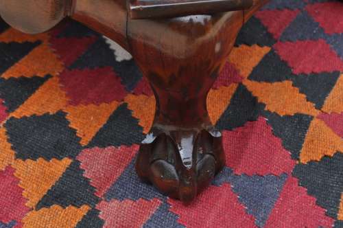 Imbuia Ball & Claw 3 Drawer - 2 Door Chest Of Drawers   ---   Collections Only!!!