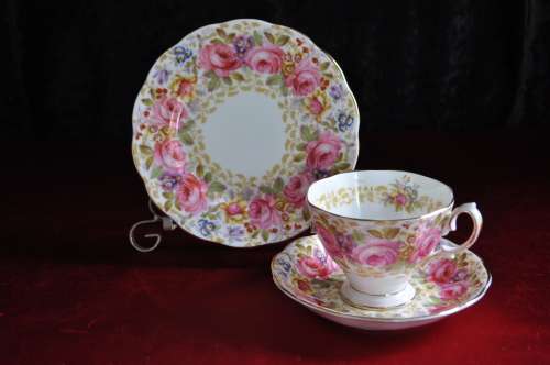 Royal Albert "Serena" Tea Trio