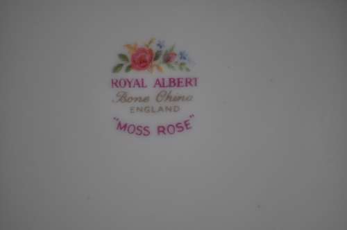 Royal Albert "Moss Rose" 40 Piece Tea Set --  Collections or Courier Please!!!