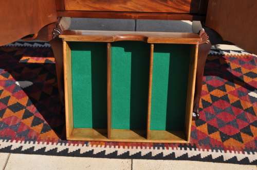 Imbuia Ball & Claw 4 Door, 3 Drawer Sideboard --  Collections Only!!!!!