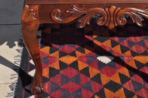 Imbuia Ball & Claw 4 Door, 3 Drawer Sideboard --  Collections Only!!!!!