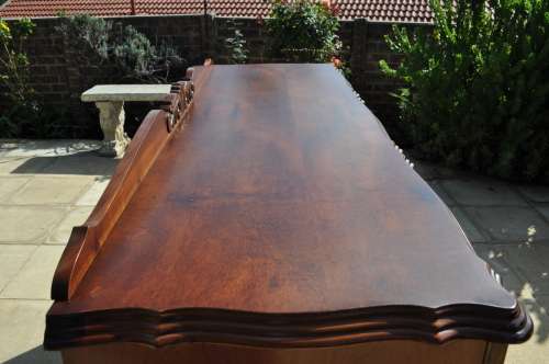 Imbuia Ball & Claw 4 Door, 3 Drawer Sideboard --  Collections Only!!!!!