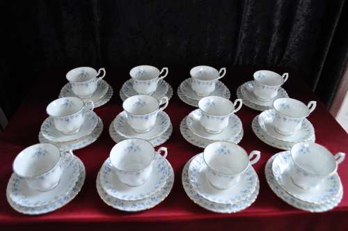 Royal Albert "Memory Lane" 40 Piece Tea Set.  ---   Collections or Courier Please!!