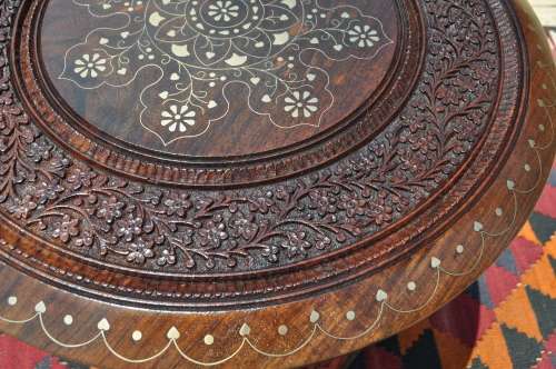 Carved Side Tables x 2    ------      Collections Only!!