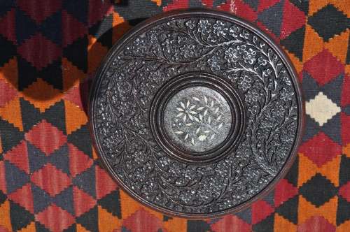 Carved Side Tables x 2    ------      Collections Only!!