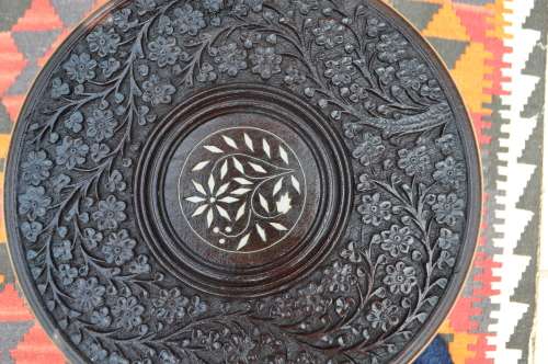 Carved Side Tables x 2    ------      Collections Only!!