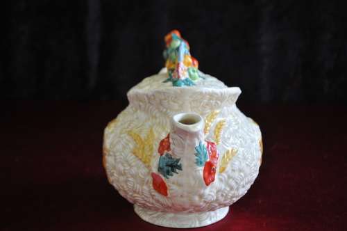 Clarice Cliff Newport Pottery England "Celtic Harvest" Tea Pot  ---  Collections or Courier Please