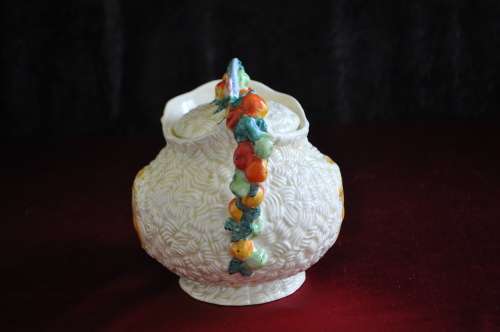 Clarice Cliff Newport Pottery England "Celtic Harvest" Tea Pot  ---  Collections or Courier Please