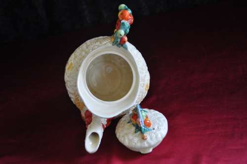 Clarice Cliff Newport Pottery England "Celtic Harvest" Tea Pot  ---  Collections or Courier Please