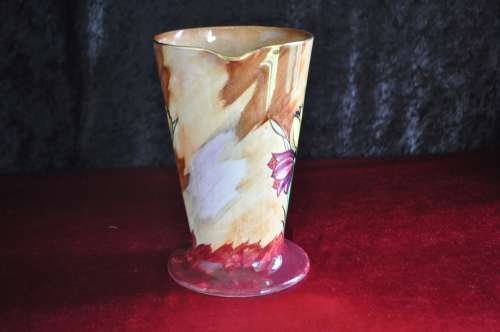 H&K Tunstall Hand Painted "Tulip Time" Pitcher