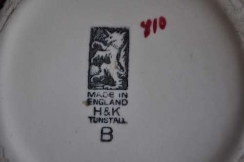 H&K Tunstall Art Deco Pitchers x 2