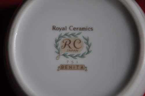 Royal Ceramics (R.C Japan) "Benita" Demitasse Coffee Set 27 Piece  --  Collection or Courier!!