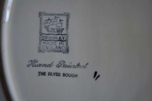 Grindley Hand Painted "The Silver Bough" 44 Piece Dinner Set - Collection or Courier Please!!