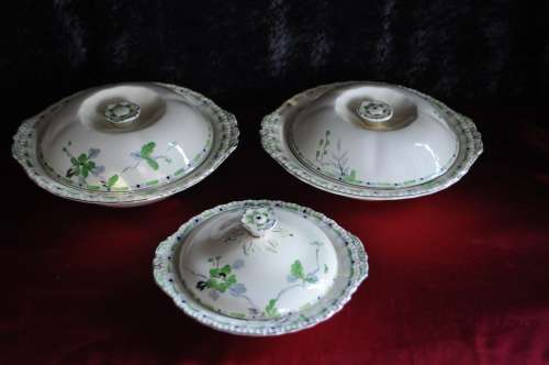 Grindley Hand Painted "The Silver Bough" 44 Piece Dinner Set - Collection or Courier Please!!