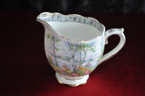 Royal Albert "Silver Birch" 21 Piece Tea Set  --  Collection or Courier Please!