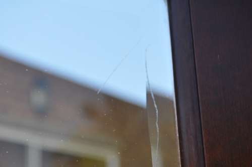 Imbuia Ball & Claw Gable Top, Beveled Glass Display Cabinet - Collections Only!!!!