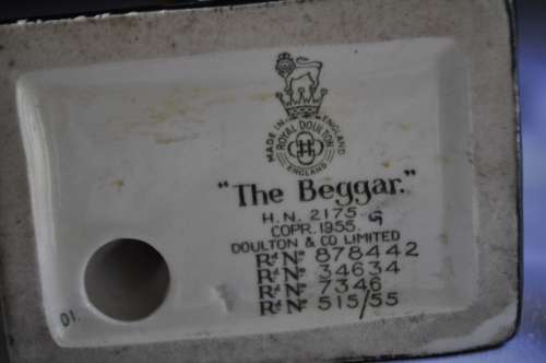 Rare Royal Doulton "The Beggar" HN 2175.