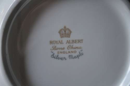 Royal Albert "Silver Maple" Tea Pot For Two.