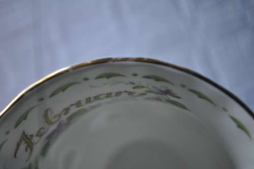 Royal Albert Flower Of The Month February "Violets" Duo