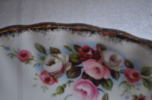 Royal Albert "Cottage Garden" Cake Plate.