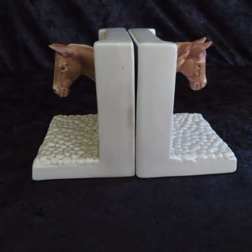 Sylvac Horse Book Ends # 2521