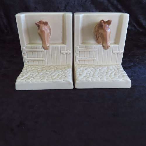 Sylvac Horse Book Ends # 2521