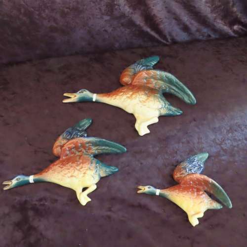 Lucia Ware Set Of Three Flying Ducks