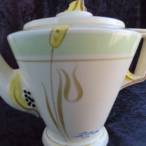 Burleigh Ware Large  Teapot Zenith # 5349