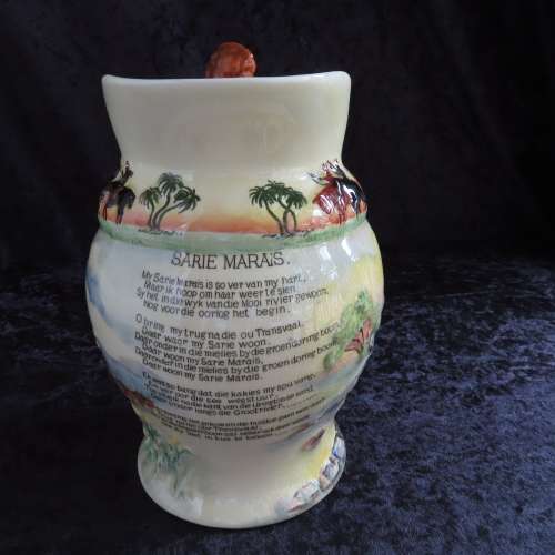 Crown Devon Fielding`s `Sarie Marais` Pitcher