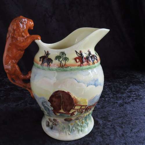 Crown Devon Fielding`s `Sarie Marais` Pitcher