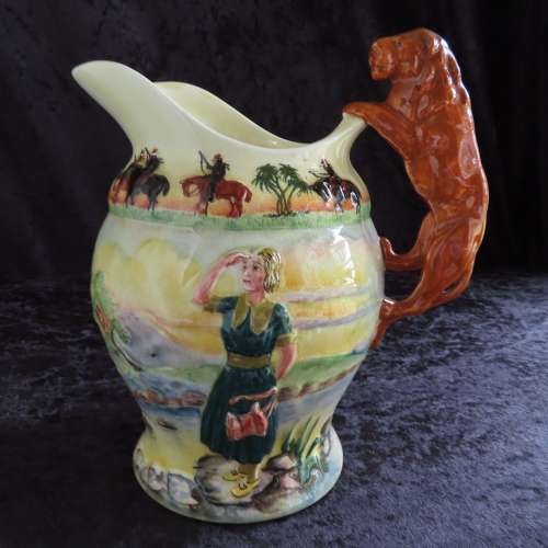 Crown Devon Fielding`s `Sarie Marais` Pitcher