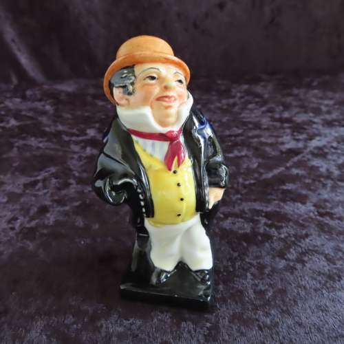 Royal Doulton Miniature Figurine `Captain Cattle` # M77