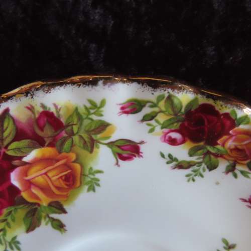 Royal Albert "Old Country Roses" Tea Trio.