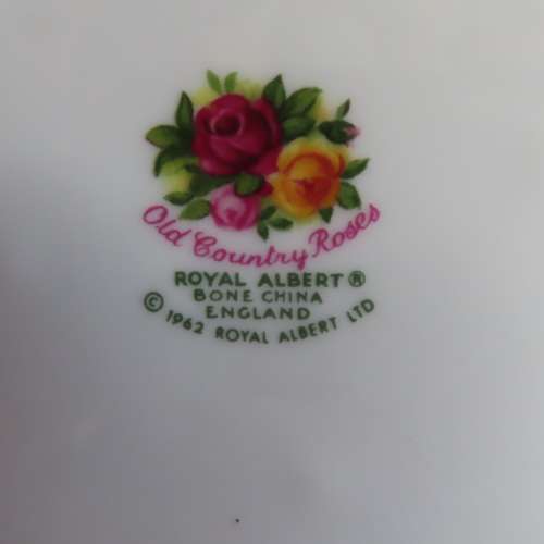 Royal Albert "Old Country Roses" Tea Trio.