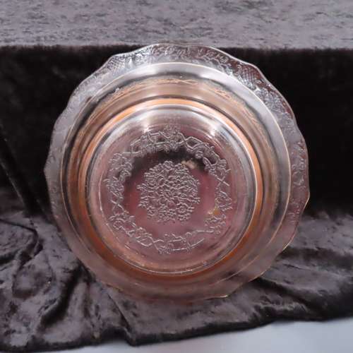 Pink Depression Glass Bowl