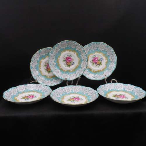 Royal Albert Enchantment Saucers x 6