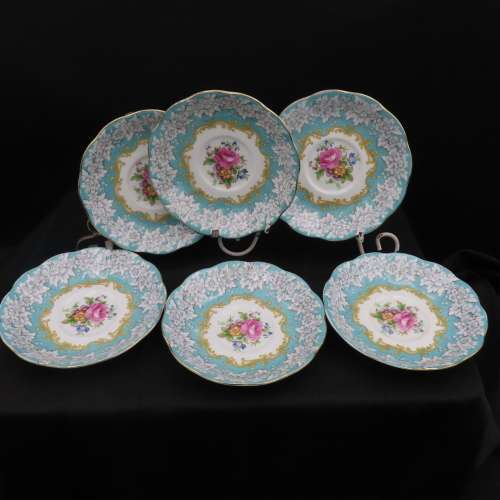 Royal Albert Enchantment Saucers x 6