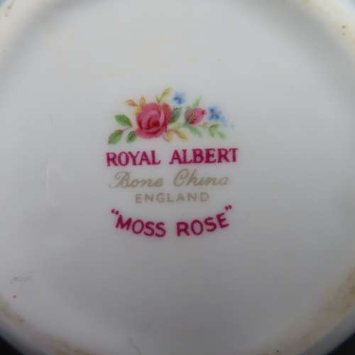 Royal Albert Moss Rose Dorothy Bag Trinket Lidded Dish