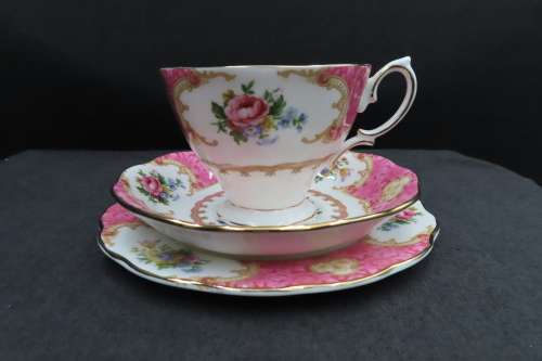 Royal Albert `Lady Carlyle`  Tea Trio