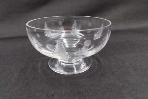 Stuart Crystal Vintage Dessert Bowls x 2