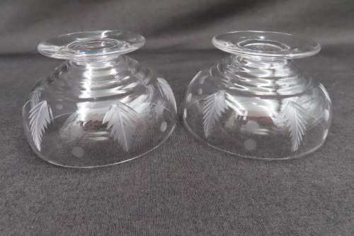 Stuart Crystal Vintage Dessert Bowls x 2