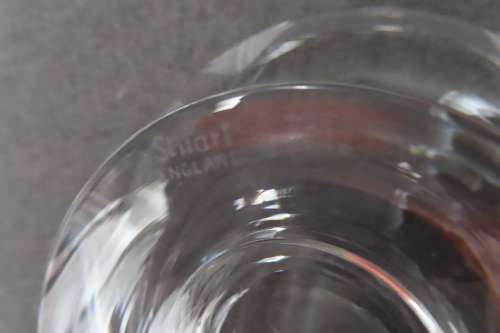 Stuart Crystal Vintage Dessert Bowls x 2