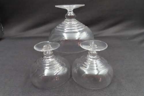 Stuart Crystal Vintage Dessert Bowls x 3