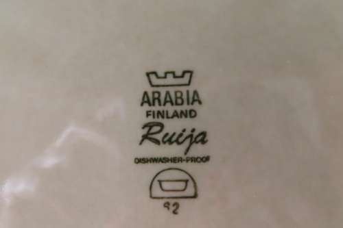 Arabia Finland `Ruija` Lidded Tureen